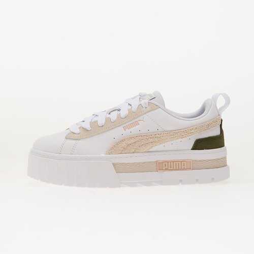 Puma Sneakers Mayze Mix Wns White-Alp Snw-Loden Grn EUR 36 Cene