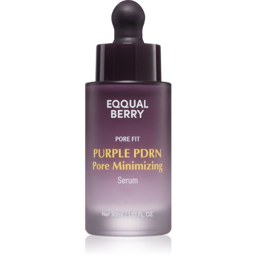 Eqqualberry Purple PDRN Pore Minimizing Serum serum za zmanj&scaron;anje raz&scaron;irjenih por za osvetljevanje kože in hidratacijo 30 ml Cene