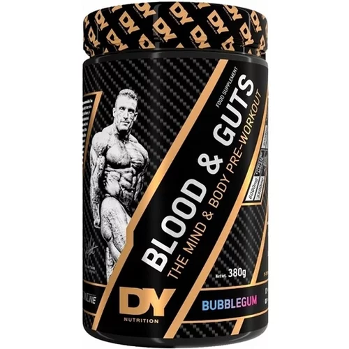 Dy Dorian Yates booster Blood Guts pre-workout, Bubble Gum, 380 g