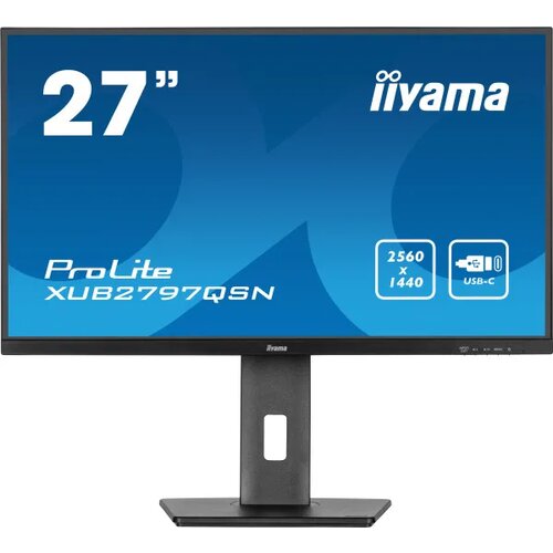 Iiyama monitor 27" XUB2797QSN-B2 IPS 2560x1440/100Hz/1ms/HDMI/DP/USB/zvučnici Cene