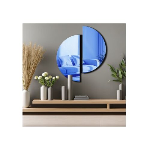 WALLXPERT dekorativno ogledalo Ozgl522 blue Cene