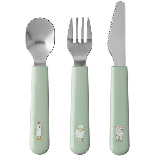 Mepal Plastičen otro&amp;scaron;ki set posode 6 ks Little Farm &amp;ndash; Slike