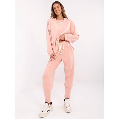 Italy Moda Trousers-MI-SP-61700.80P-Peach Cene