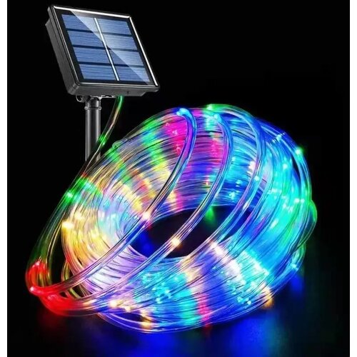  led solarne sijalice u crevu 10m šarena Cene