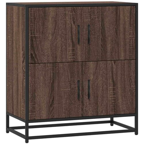 VidaXL Komoda boja hrasta 68x35x76 cm konstruirano drvo Slike