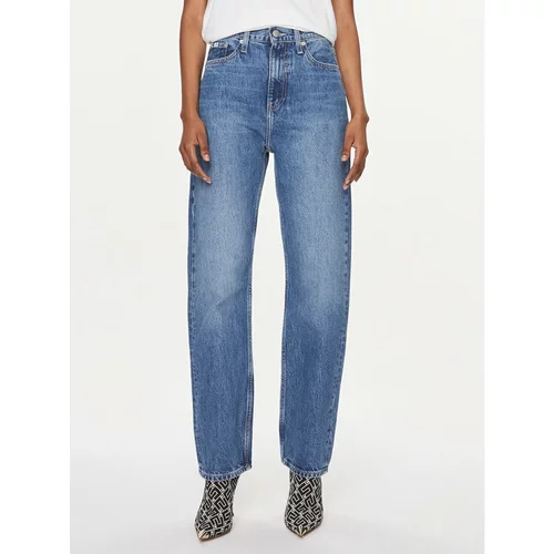 Calvin Klein Jeans Jeans hlače J20J221244 Modra Straight Fit