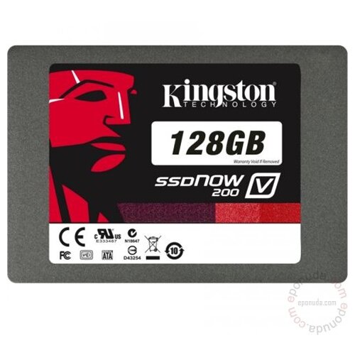 Kingston SV200S37A/128G - SSDNow 128GB 2.5 SATA III V200 Series ssd Slike