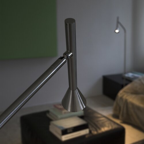 Ideal lux - led podna lampa diesis LED/4,5W/230V cri 95 mat hrom Slike
