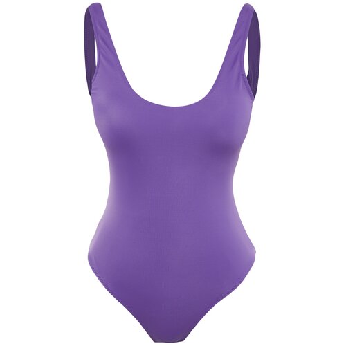 Trendyol Swimsuit - Purple - Plain Slike