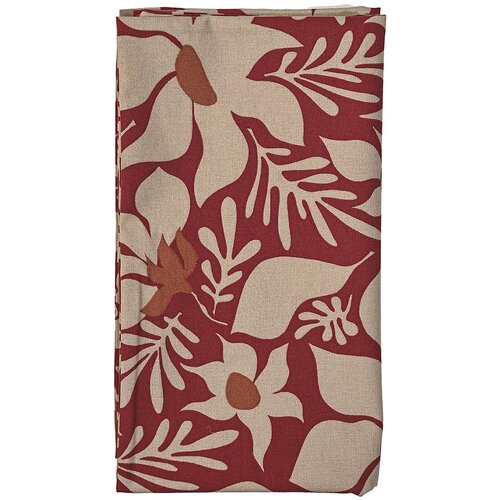 Sagaform Prt z bombažem Edith 280 cm bordo barva Cene