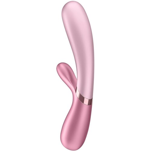 Satisfyer Hot Lover - pametni ogrevani vibrator za polnjenje (roza) Slike