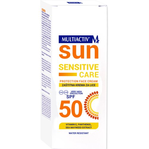 Multiactiv sensitive zaštitna krema za lice spf 50, 50 ml Cene