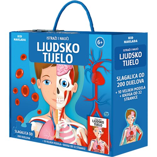 KID NAKLADA Knjiga Istraži i nauči Ljudsko tijelo Cijene