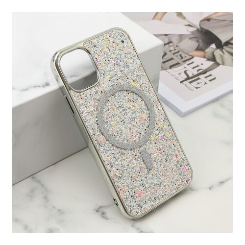  Futrole glam glow magsafe za iphone 11 (6.1) srebrna ( F121203 ) Cene