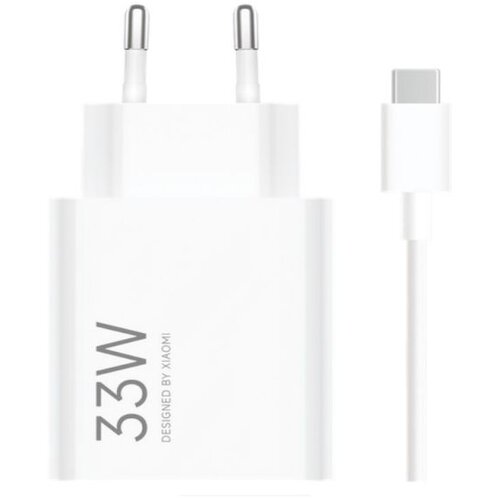 Xiaomi punjač 33W USB A izlaz, uključen kabl (USB A to USB C) Cijene