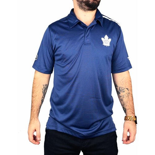 Fanatics Men's T-Shirt Rinkside Synthetic Polo NHL Toronto Maple Leafs, S Slike