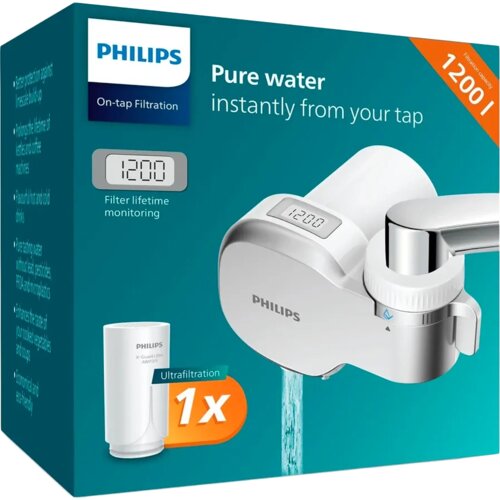 Philips filter za česmu AWP3756P1/10 Ultrafiltracija 99%, Digitalni Timer, 4 stepena ultrafiltracije, 3 nacina rada Cijene