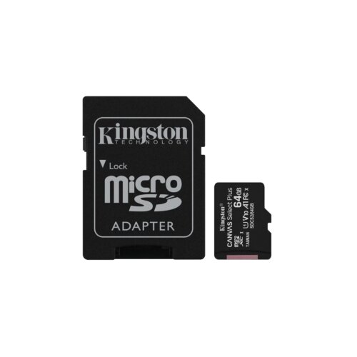 MEM SD MICRO 64GB Canvas Plus + ADP KIN Slike