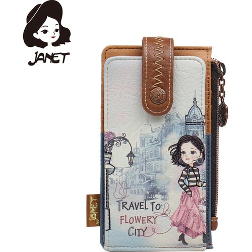 Janet Damski novčanik Flowery City Jw-007B Slike