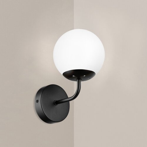  Brilagi - Zidna lampa MALIVA 1xE14/15W/230V crna/bela Slike