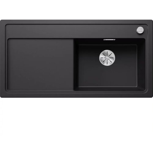 Blanco sudoper ZENAR XL 6 S InFino SILGRANIT CRNA, bez pribora, BAZEN DESNO, s dalj. upr. Slike