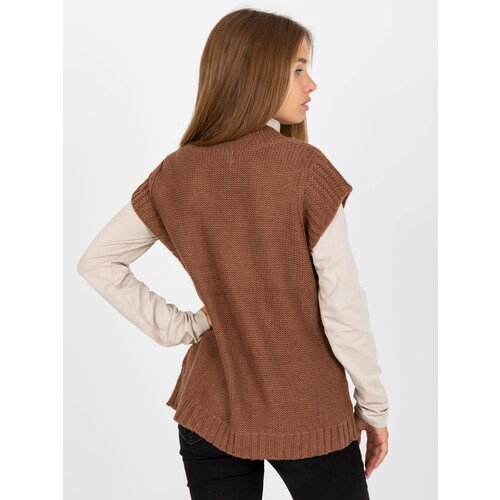 Sublevel Vest-D90027W90785B2-brown Slike