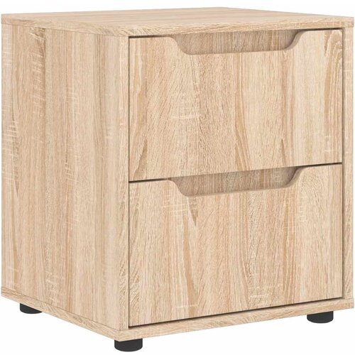 Maison Chic Nočna omarica - Nočna miza VISNES Sonoma Oak 45x40x50 cm Inženirski les, (21689211) Cene