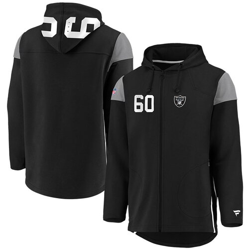 LAS Vegas Raiders Iconic Franchise Full Zip majica sa kapuljačom Slike