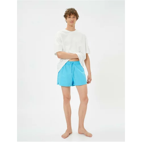 Koton Swim Shorts - Blue - Plain