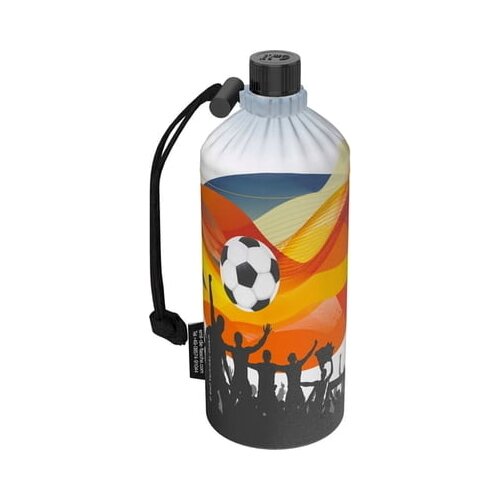 Emil&amp;reg; - fla&amp;scaron;ka z obleko Steklenica nogomet - 0,4 L &amp;scaron;irokovratna-fla&amp;scaron;ka Slike
