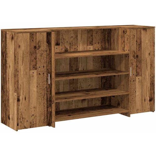 vidaXL Sprejemna miza starinski les 180x50x103,5 cm inženirski les, (5000098171) Cene