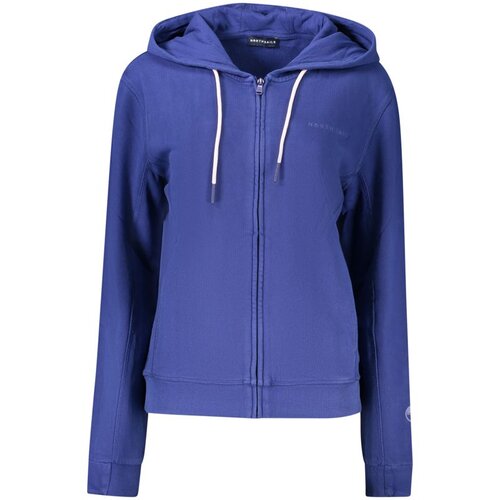 North Sails ženski plavi zip-up sweatshirt Slike