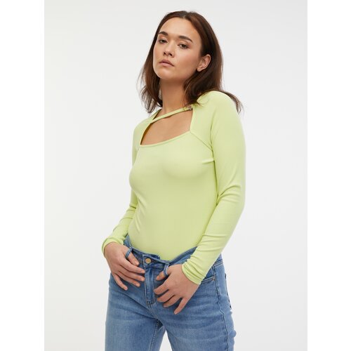 Orsay Light Green Womens T-Shirt - Women Slike