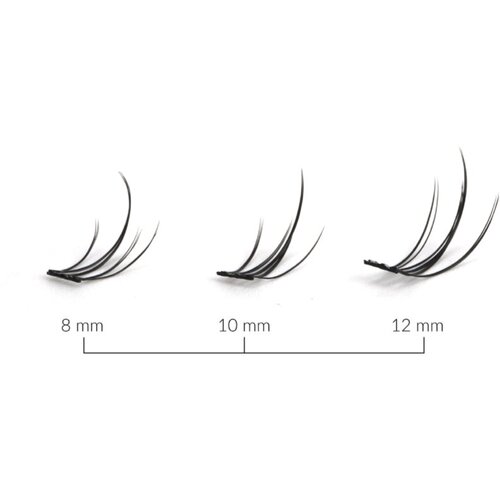 Lash Brow Bonding Eyelashes umjetne trepavice Extra Small 30 kom Slike