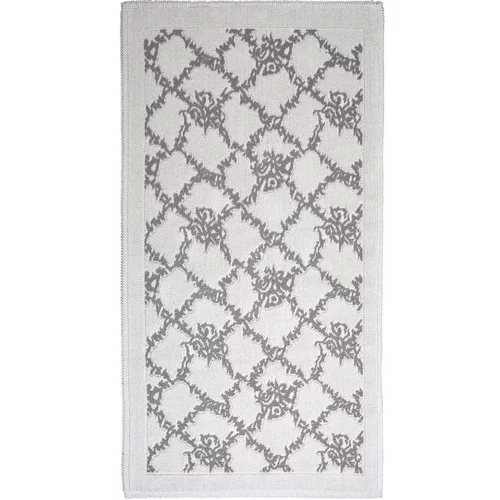 Vitaus sivo-bež pamučni tepih Sarmasik, 60 x 90 cm