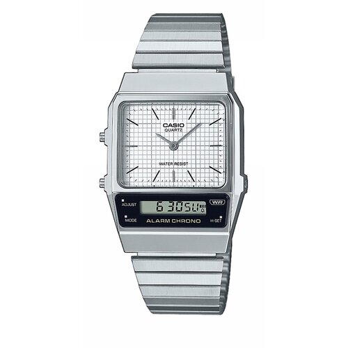 Casio Ročna ura AQ-800E-7AEF Silver/White Cene