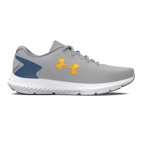 Under Armour UA Charged Rogue 3 Running Shoes, Mod Gray/Varsity Blue/Gold - 46, (21582391) Cene