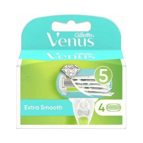 Gillette Venus Extra Smooth glave brivnika - 4 kosi