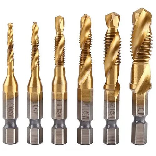  Burgije za Metal 3u1 Set - 6 Komada Cene