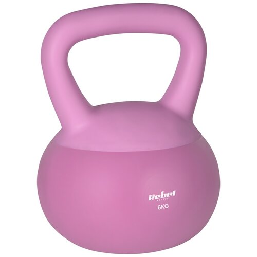 Rebel ACTIVE Meka vinilna girja Soft Kettlebell rusko zvono 6kg RBA-2333-06 Cene