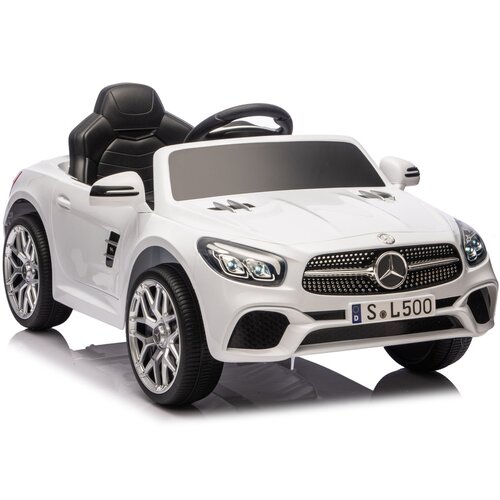 Lean Toys Otro&scaron;ki električni avto Mercedes SL500 &ndash; bela Cene