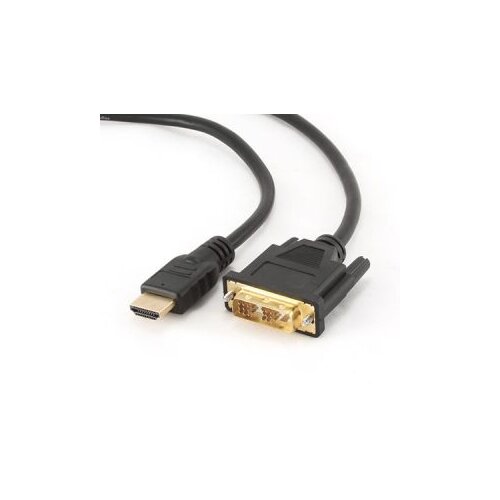  HDMI kabl, HDMItoDVI 5m M-M gold conn. BULK, GEMBIRD CC-HDMI-DVI-15 Slike