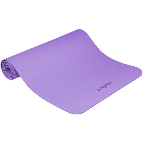 Rebel ACTIVE Strunjača prostirka za jogu, pilates i fitnes 183x61 cm debljina 4mm TPE ljubičasta RBA-3157-PU Slike