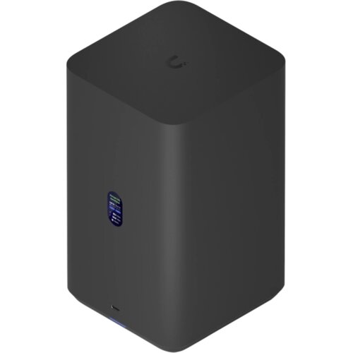 Ubiquiti UniFi UNAS-2-B-EU Network Attached Storage with (2) 3.5inch HDD bays, 2.5 GbE networking, USB-C connectivity, and an included PoE++ adapter, all in a compact footprint, black Slike