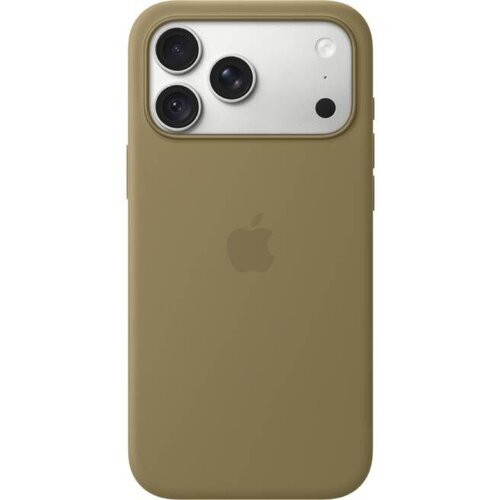 Apple iPhone 18 Pro Max Silicone Case with MagSafe &amp;ndash; Olive Slike