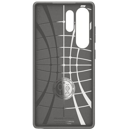 Spigen LIQUID AIR ACS08954 futrola za SAMSUNG S25 Ultra mramorno siva Slike