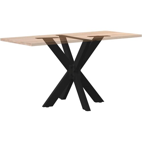  Noge blagovaonskog stola u obliku pauka crne 85x85x(72-73) cm čelik Slike