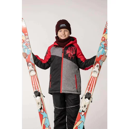 Lemon Explore Dječja skijaška jakna boja: crvena