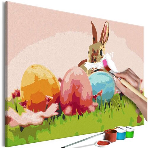  Slika za samostalno slikanje - Easter Rabbit 60x40 Cijene