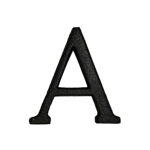 A Črka A (aluminij, višina: 80 mm) Cene